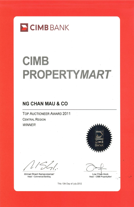 Awards Certificate